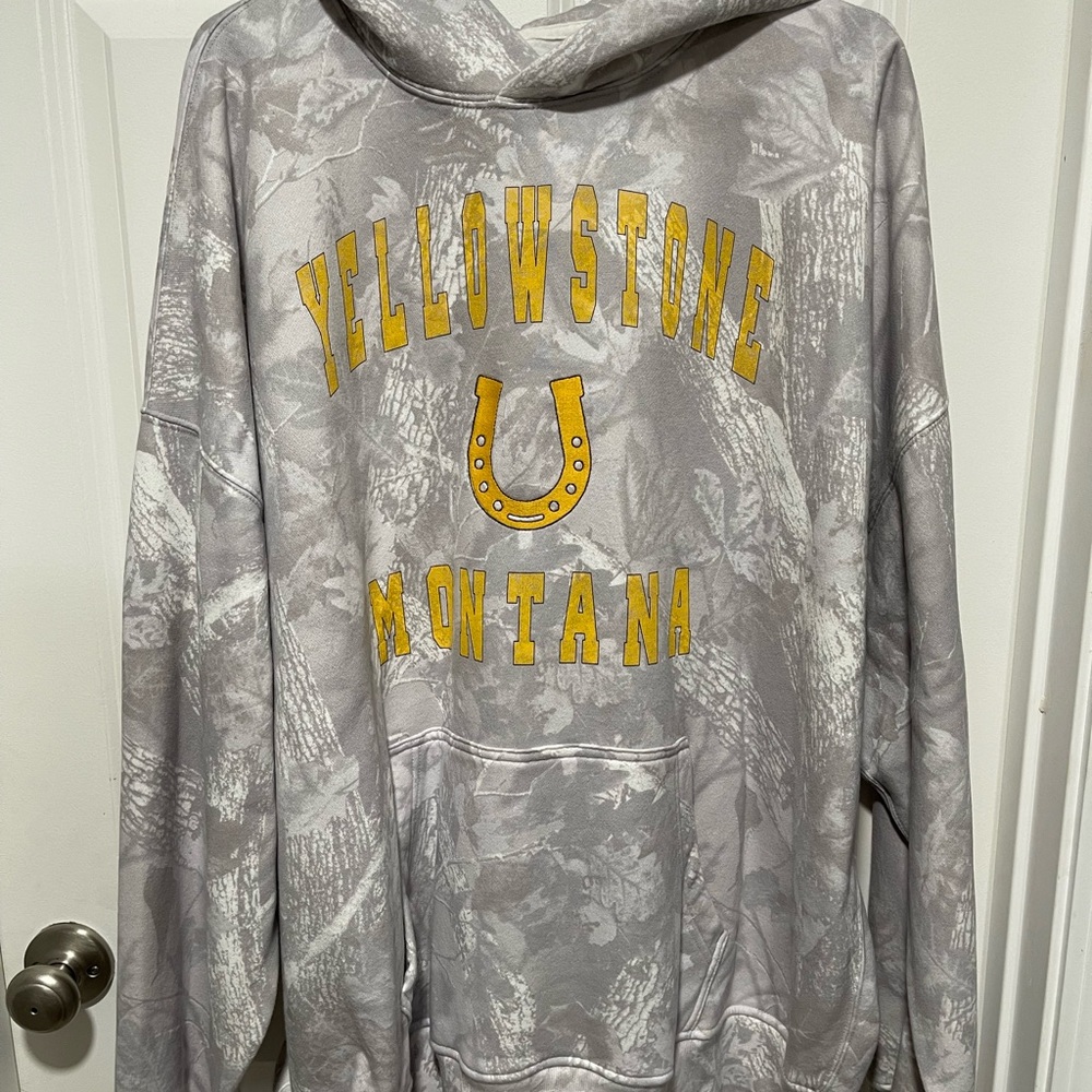 Abercrombie & Fitch Yellowstone Camo Hoodie